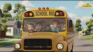 WHEELS ON THE BUS I Nursery Rhymes I Toddler Kids Song I Preschooler Rhyme I Kindergarten Videos