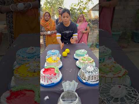 Best Family Roll The Ball vs Cake Challenge