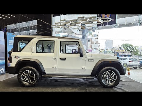 Mahindra Thar Roxx Launched | 4K Video | Looks Stunning | Mid Variant | Exterior & Interior