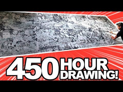 I QUIT MY JOB to draw STAR WARS for 450 HOURS! (for real...)