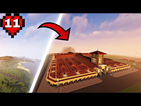 Tôi Xây Chợ Bến Thành Trong Minecraft Hardcore