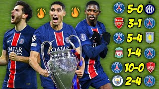 طريق باريس سان جيرمان التاريخي بدوري أبطال اوروبا 2025 و تحقيق اللقب الأسطوري ● تعليق عربي 🔥