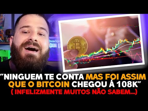 IMPORTANTE! BITCOIN DE 60K PARA 108K, FOI DESSA MANEIRA QUE ALAVANCOU... 💰📈