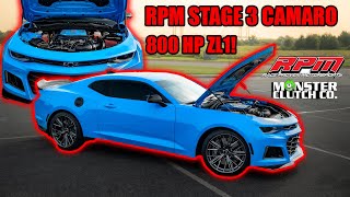 900 HP ZL1 On 93 Octane!! Stock Blower!!