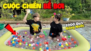 Cuộc Chiến Bể Bơi Với 1000 Quả Bóng Nước Cùng Quang Con