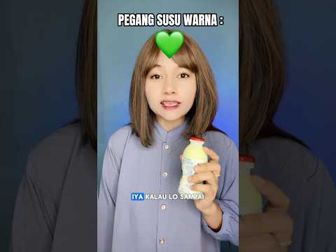 POV : PEGANG SUSU WARNA #shortvideo #pov