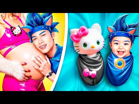 Ailem Hello Kitty ve Sonic!