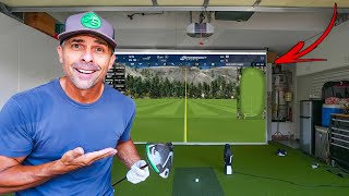 I Built a Golf Simulator That’s Better Than Most Driving Ranges!