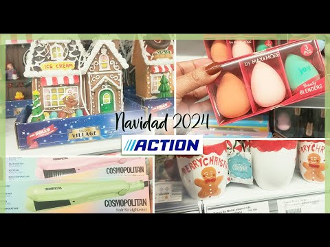 TIENDA ACTION ¡me quiero llevar todo!! 💙deco, hogar, navidad, belleza