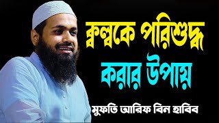 ক্বল্বকে পরিশুদ্ধ করার উপায় মুফতি আরিফ বিন হাবিব | New bd Waz 2025