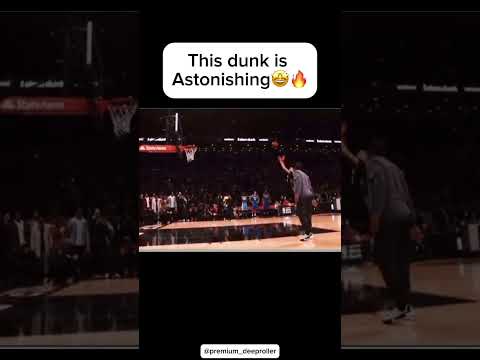 This dunk is astonishing🤩🔥 #nba #basketball #dunk #dunks #sports #highlights #astonishing #sub