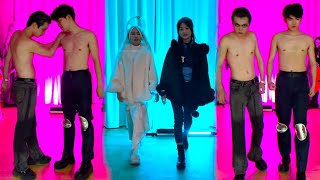 White Angel And Black Angel Cross-Dress Dance! So Sexy~ #Clown #Angel