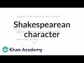 Understanding Shakespearean Characters