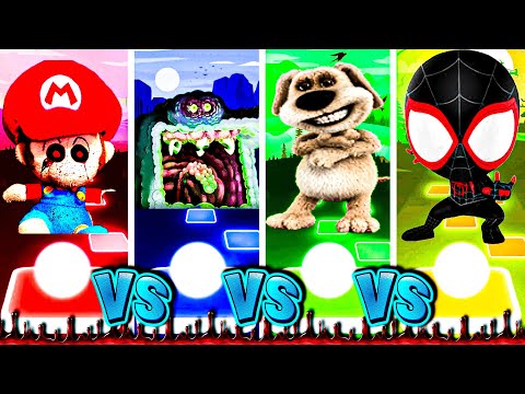 Mario Exe Vs Zig and Sharko Exe Vs Talking Ben Exe Vs Spider-Man - Miles Morales | #tileshop