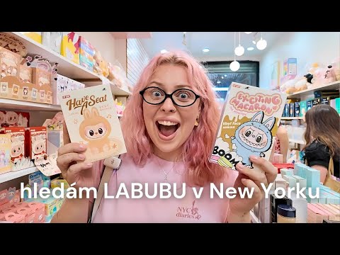 hledám LABUBU v New Yorku | NYC diaries