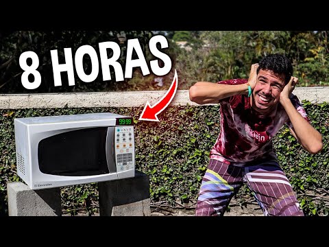 Deixei o Microondas LIGADO até ele EXPLODIR