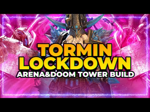 LOCKDOWN CC Tormin Build! | Arena & DOOM TOWER! | RAID Shadow Legends