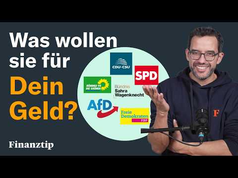 Das versprechen die Parteien für Dein Geld | Wahl 2025