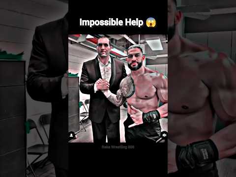 Roman Reigns Impossible Help The Great khali💀☠️| Roman Reigns attitude 😈🤯#shorts #wwe #romanreigns