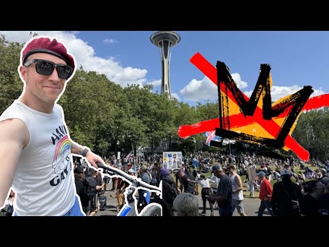 I talked to a Proud Boy at the Seattle No Kings Protest