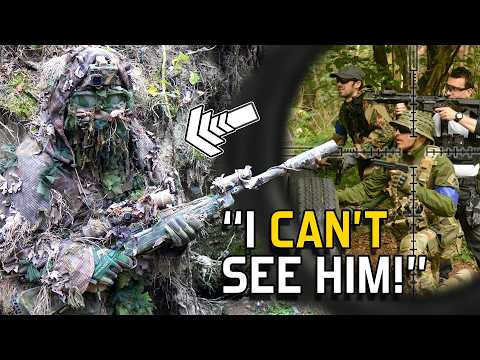 Max Level Camouflage: Annihilated By Invisible Sniper (Airsoft Ghillie)