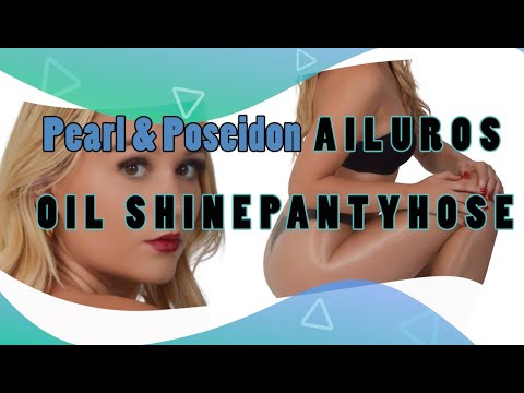 Pearl & Poseidon Ailuros - Ultra Shine Pantyhose With Closed Gusset & Sheer Toe
