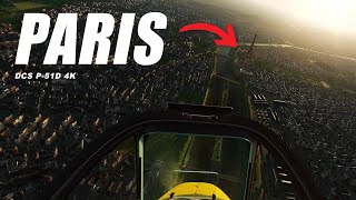 "I could do this for hours" P-51D | Paris in VR | DCS JOYRIDE | 4K