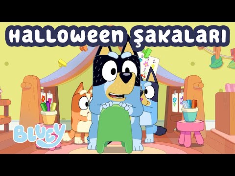 Heelers ile Cadılar Bayramı Şakaları 😱💙 | Bluey Türkçe Resmi Kanal