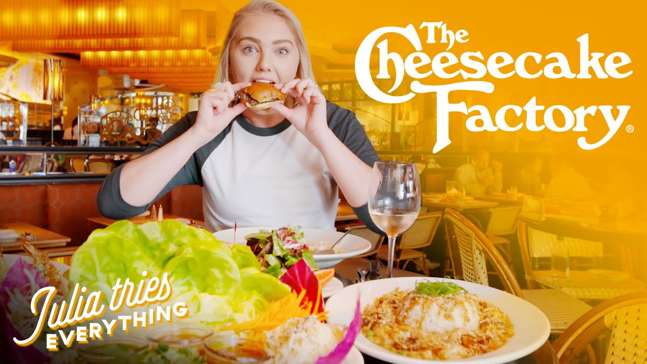 Cheesecake Factory Menu