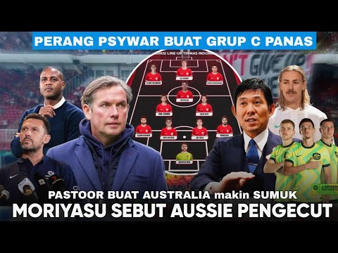 Jepang Sebut Australia Pengecut, Statement Pastoor Kejutkan Tim Grup C !! Perang Psikologis dimulai