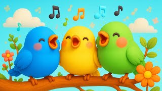 CHIM NON TẬP HÁT 🍓 BÉ ANH THƯ 🍓 Ca Nhạc Thiếu Nhi Mầm Chồi Lá Vui Nhộn Sôi Động