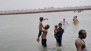 द्वारका में बोट सवारी का आनंद||द्वारका समुद्र