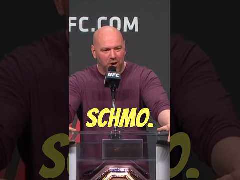 5 Years Ago Dana White Answered His Favorite Press Conference Question