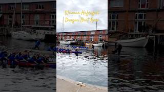 Dragon Boat Race at Wismar Hafenfest #wismar #dragonboatrace  #germanytravel #harborlife #short