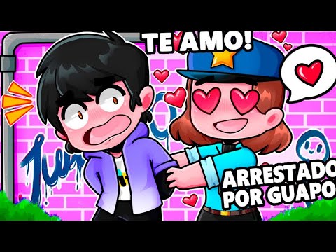 ¡UNA CHICA POLICÍA SE ENAMORA DE MI EN MINECRAFT! 😳💖 ¿ME BESA  😱 SRJUANCHO MINECRAFT ROLEPLAY