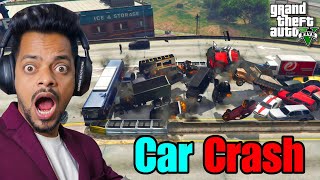 Blocked the Highway with a Bus in GTA 5… Then Everything Exploded! 💥🚗