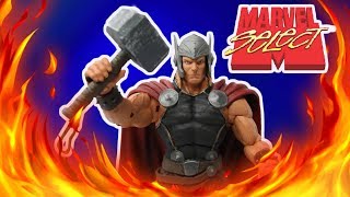 Disney  Marvel Select The Mighty Thor Exclusive 7" Action Figure toy unboxing review 2018