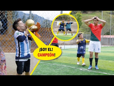 Quería ser como Messi pero la envidia de sus vecinos le llevo hacer esto.