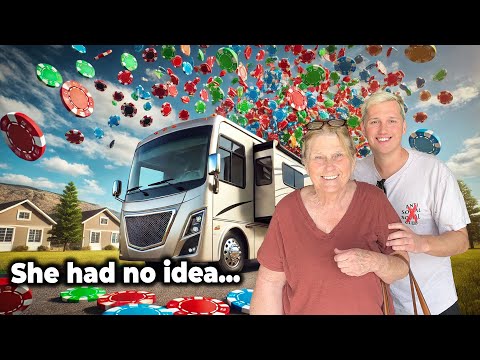 Surprising My Mom With Her Dream RV Vacation… Funded by Casino Winnings?