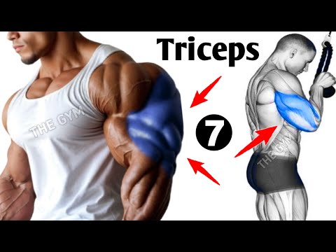 7 Effective Triceps And Abs Workout At Gym - Triceps Workout