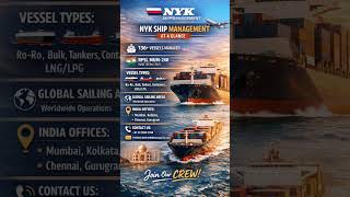 !! NYK ship management  Pvt Ltd !!