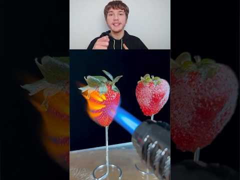 Fraise Vs Feu 😱🔥