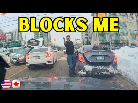 North American Stupid Road Rage Compilation - 18