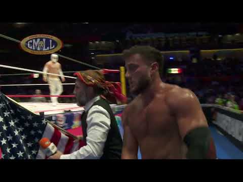 CMLL - CAMPEONATO MUNDIAL SEMICOMPLETO / ZANDOKAN JR. (R ) V...