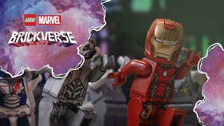 ¡¿Superhéroes de batallas de baile de Thanos?! | Brickverse de LEGO Marvel