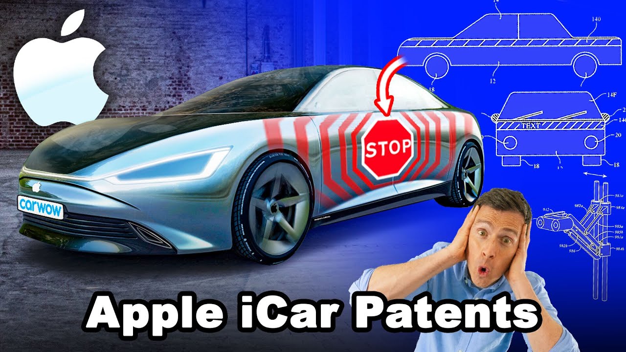 New Apple iCar. its body is a giant phone screen!