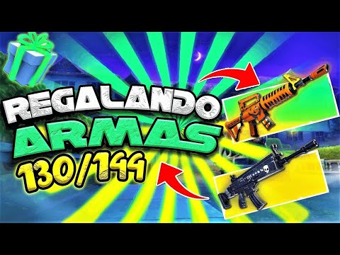 🎁REGALANDO ARMAS 130 Y 144 LAS MEJORES Y EXCLUSIVAS en DIRECTO!! - Salvar el Mundo #REGALANDO