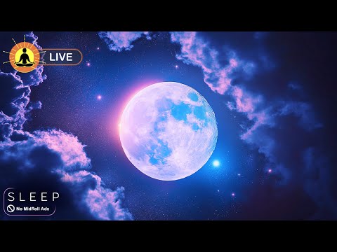 🔴 Deep Sleeping Music 24/7: Soothing Sleep Meditation Therapy, Healing Zen Frequency, Relaxing Music