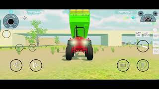 Mahindra tractor overload trolley wheat 🌾 bags