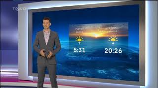 Odpolední televizní noviny z virtuálního studia TV Nova | 3. 5. 2021